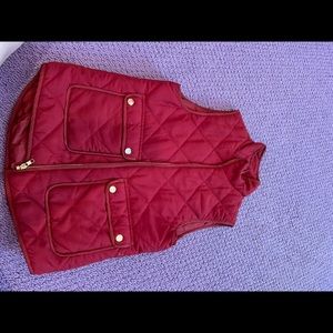 Maroon vest